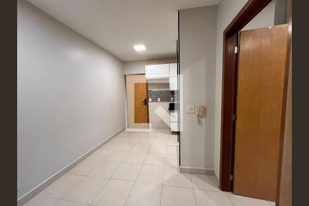 Sala e cozinha integrada de apartamento para alugar com 1 quarto, 34m² em Aguas Claras Norte, Brasília