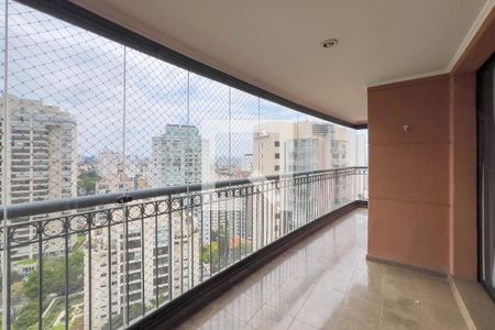 Varanda de apartamento para alugar com 3 quartos, 131m² em Jardim Vila Mariana, São Paulo