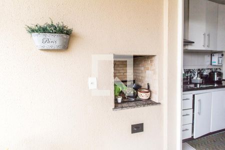 Varanda gourmet de apartamento à venda com 1 quarto, 115m² em Jardim Tupanci, Barueri