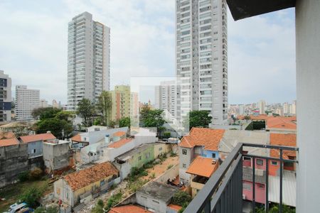Varanda do Quarto de apartamento para alugar com 1 quarto, 39m² em Vila Aricanduva, São Paulo