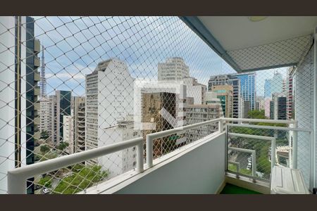 Varanda de apartamento para alugar com 1 quarto, 40m² em Cerqueira César, São Paulo