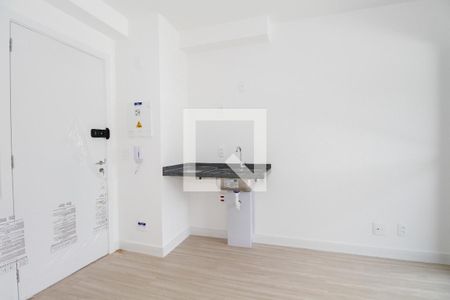 Sala e Cozinha de apartamento para alugar com 1 quarto, 28m² em Pinheiros, São Paulo