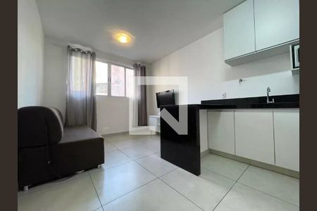 Sala de apartamento para alugar com 1 quarto, 66m² em Ouro Preto, Belo Horizonte