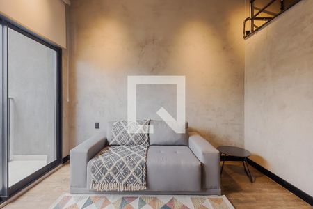 Sala de apartamento para alugar com 1 quarto, 28m² em Pinheiros, São Paulo