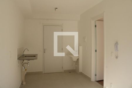 Sala e Cozinha Integrada de apartamento para alugar com 1 quarto, 30m² em Bom Retiro, São Paulo