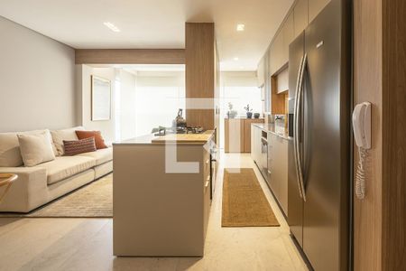 Sala de apartamento à venda com 2 quartos, 65m² em Jardim Caravelas, São Paulo
