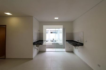 Sala/Cozinha de apartamento para alugar com 2 quartos, 50m² em Vila Ivone, São Paulo