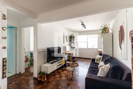 Sala de apartamento para alugar com 1 quarto, 55m² em Campos Elíseos, São Paulo
