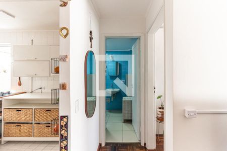 Corredor da Sala de apartamento para alugar com 1 quarto, 55m² em Campos Elíseos, São Paulo