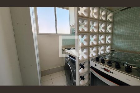 Cozinha e Área de Serviço de apartamento para alugar com 2 quartos, 52m² em Recanto Quarto Centenario, Jundiaí