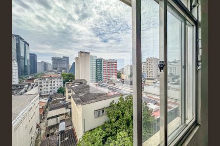 Quarto 1 vista de apartamento à venda com 2 quartos, 60m² em Lapa, Rio de Janeiro