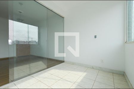 Varanda da Sala de apartamento à venda com 3 quartos, 77m² em União, Belo Horizonte