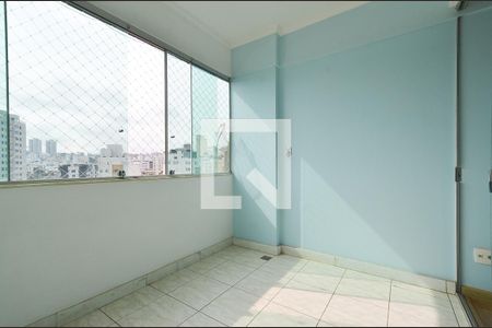 Varanda da Sala de apartamento à venda com 3 quartos, 77m² em União, Belo Horizonte