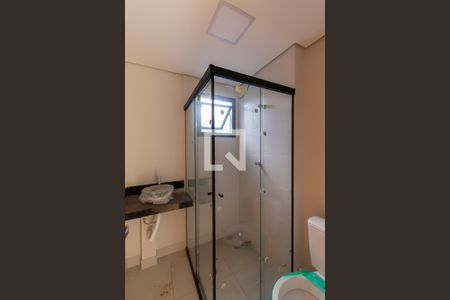Banheiro de apartamento para alugar com 1 quarto, 40m² em Vila Prudente, São Paulo