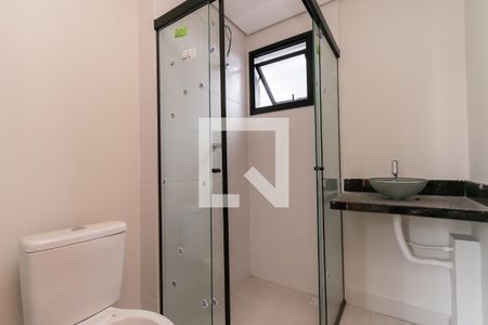 Banheiro de apartamento para alugar com 1 quarto, 40m² em Vila Prudente, São Paulo