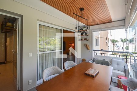 Varanda gourmet de apartamento para alugar com 3 quartos, 98m² em Baeta Neves, São Bernardo do Campo