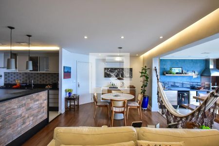 Sala de apartamento para alugar com 3 quartos, 125m² em Vila Andrade, São Paulo