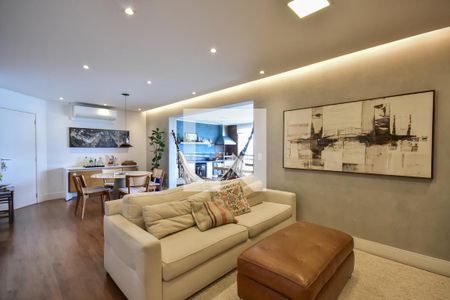 Sala de apartamento para alugar com 3 quartos, 125m² em Vila Andrade, São Paulo