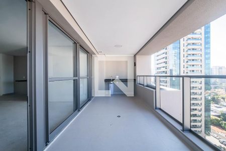 Varanda de apartamento à venda com 2 quartos, 81m² em Brooklin, São Paulo
