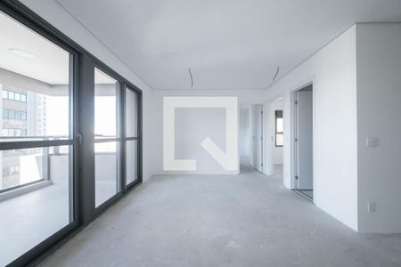 Sala de apartamento à venda com 2 quartos, 81m² em Brooklin, São Paulo