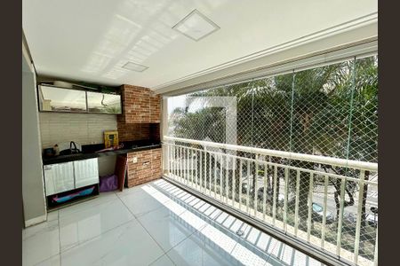 Varanda da Sala de apartamento à venda com 3 quartos, 134m² em Jardim Zaira, Guarulhos
