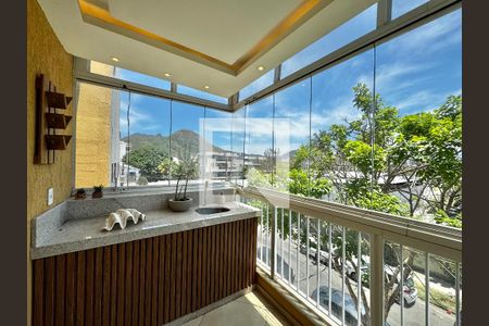 Varanda de apartamento à venda com 3 quartos, 110m² em Recreio dos Bandeirantes, Rio de Janeiro