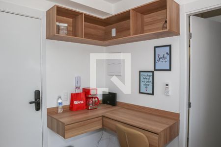 Sala e Cozinha de apartamento para alugar com 1 quarto, 27m² em Perdizes, São Paulo