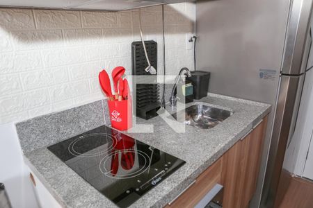 Sala e Cozinha de apartamento para alugar com 1 quarto, 27m² em Perdizes, São Paulo