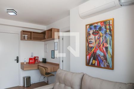 Sala e Cozinha de apartamento para alugar com 1 quarto, 27m² em Perdizes, São Paulo