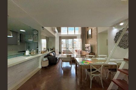 Sala de apartamento à venda com 3 quartos, 146m² em Vila Cordeiro, São Paulo