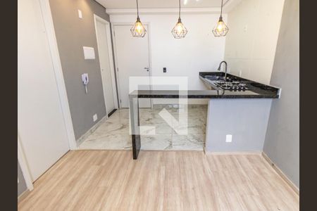 Sala/Cozinha de apartamento para alugar com 1 quarto, 32m² em Mooca, São Paulo