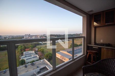 Varanda da Sala  de apartamento para alugar com 2 quartos, 61m² em Além Ponte, Sorocaba