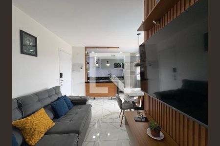 Sala de apartamento para alugar com 2 quartos, 45m² em Parque Oratório, Santo André