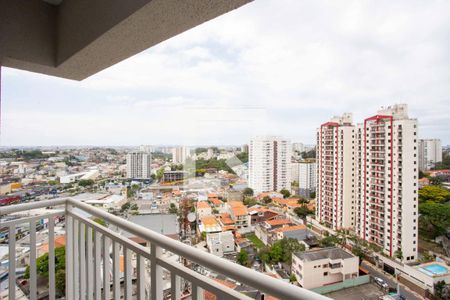 Varanda da Sala/Area de Serviço de apartamento à venda com 2 quartos, 44m² em Centro, Diadema
