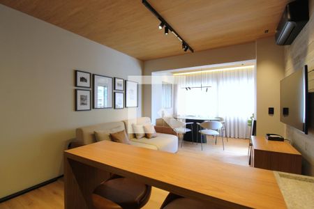 Sala/Cozinha de apartamento para alugar com 1 quarto, 45m² em Planalto Paulista, São Paulo