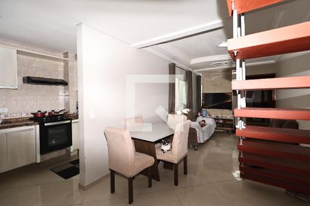 Sala de apartamento à venda com 2 quartos, 120m² em Vila Príncipe de Gales, Santo André