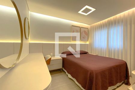 Suite 1 de apartamento à venda com 3 quartos, 107m² em Santo Agostinho, Belo Horizonte