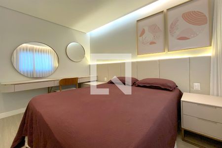 Suite 1 de apartamento à venda com 3 quartos, 107m² em Santo Agostinho, Belo Horizonte