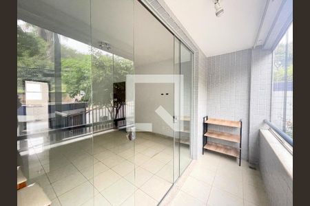Varanda Sala de apartamento à venda com 4 quartos, 160m² em São Luiz, Belo Horizonte