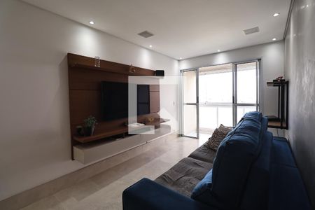 Sala de apartamento à venda com 3 quartos, 93m² em Vila Santa Teresa, Santo André