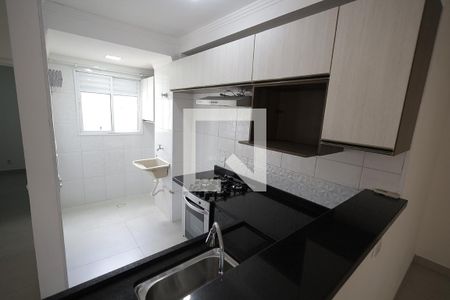 Cozinha de apartamento para alugar com 2 quartos, 48m² em Vila João Ramalho, Santo André