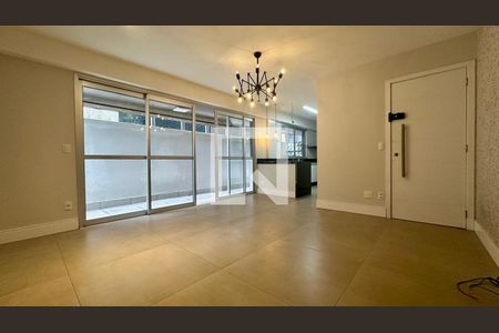Sala  de apartamento para alugar com 2 quartos, 100m² em Lourdes, Belo Horizonte
