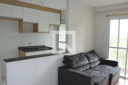 Sala de apartamento para alugar com 2 quartos, 50m² em Chácara Granja Velha, Cotia