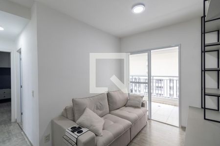 Sala/Cozinha/Área de Serviço  de apartamento à venda com 2 quartos, 63m² em Vila Guilhermina, São Paulo