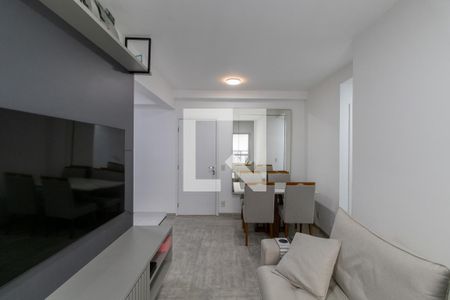 Sala/Cozinha/Área de Serviço  de apartamento à venda com 2 quartos, 63m² em Vila Guilhermina, São Paulo