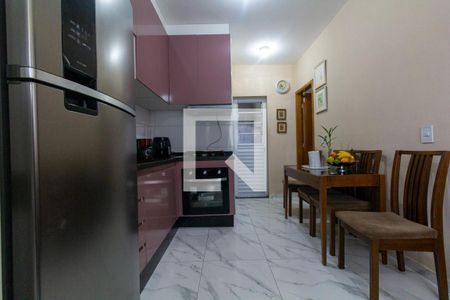Sala e Cozinha de apartamento à venda com 2 quartos, 42m² em Vila Ré, São Paulo