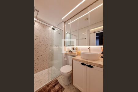 Banheiro de apartamento à venda com 2 quartos, 45m² em Vila Nova Cachoeirinha, São Paulo