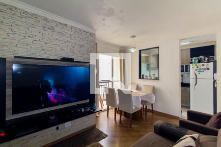 Sala de apartamento à venda com 1 quarto, 47m² em Vila Mendes, São Paulo