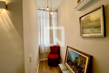 Sala  de apartamento à venda com 1 quarto, 50m² em Botafogo, Rio de Janeiro