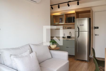 Sala de apartamento para alugar com 1 quarto, 21m² em Perdizes, São Paulo